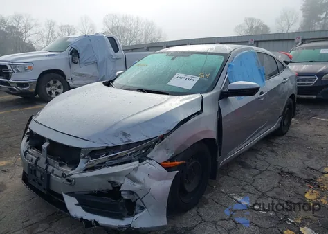 2016 Honda Civic Lx из США, поврежденный, VIN 19XFC2F5XGE027403